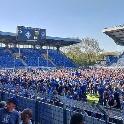 Home ground of SV Waldhof Mannheim