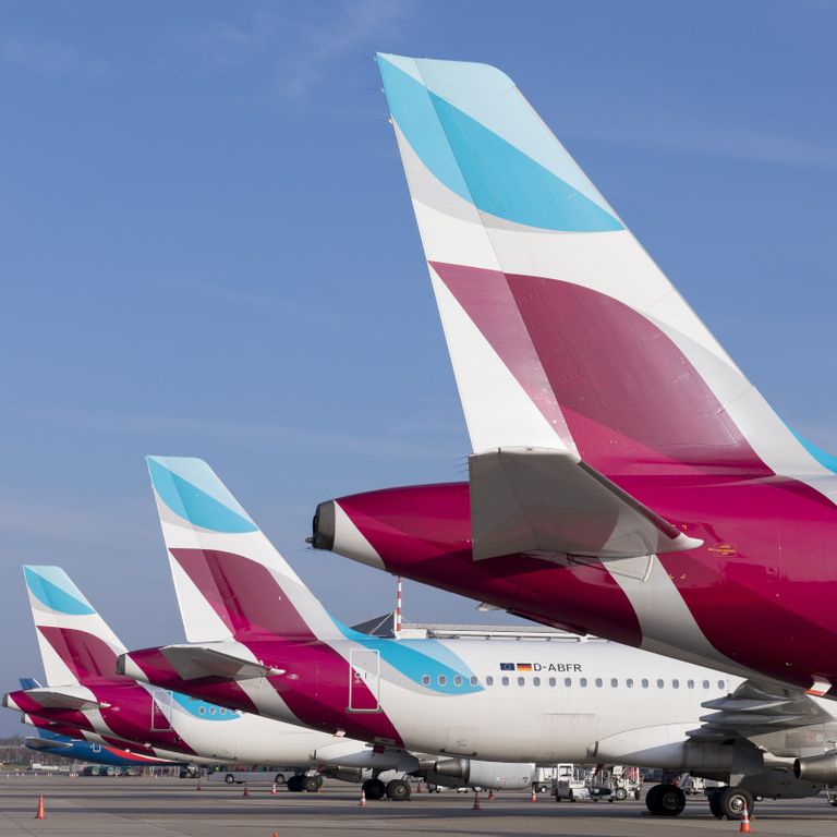 Aircraft of Euro 2024 in Germany sponsorEurowings