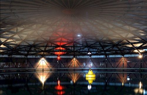 Diving tank in Duisburg