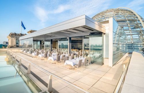 Reichstag roof restaurant