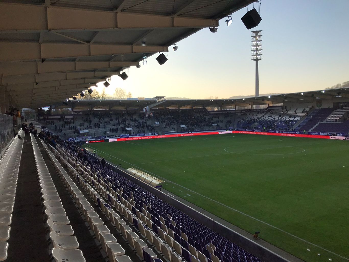 East & North Stands