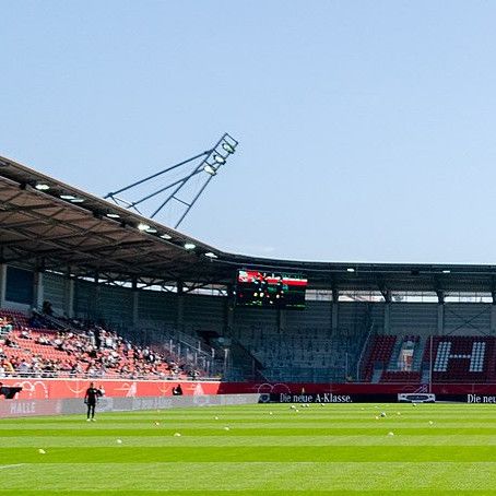 Home ground of Hallescher FC