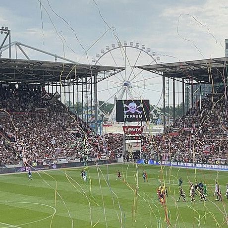 Home ground of FC St Pauli