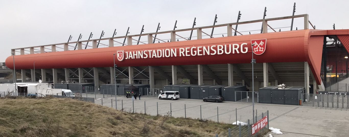 Jahnstadion outside view