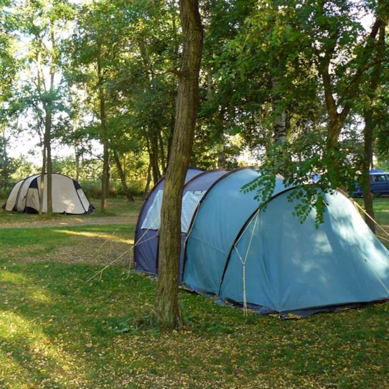 A campsite near a Euro 2024 in Germany host city