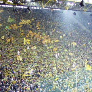 The Yellow Wall in Dortmund