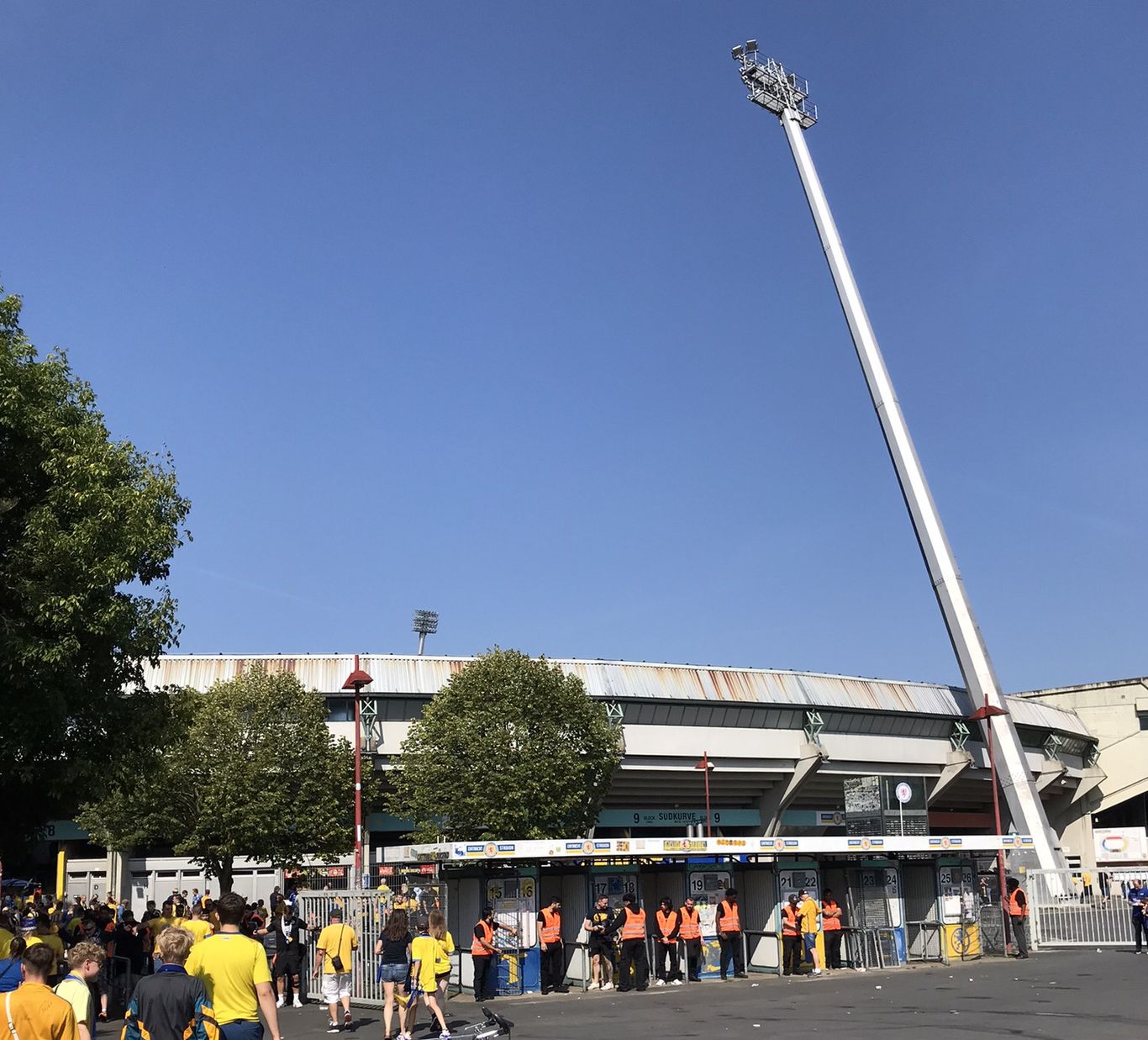 South/East Stand entrance
